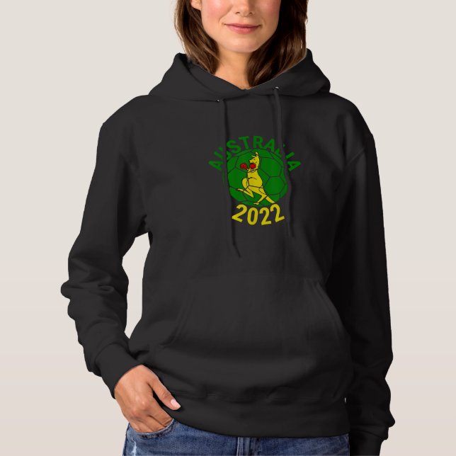 Australia 2022 Football Supporter Championship Soc Hoodie (Front)