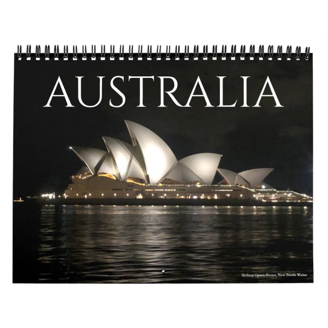 australia 2027 (with locations) calendar (Cover)