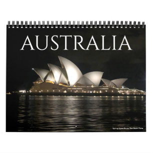 australia 2027 (with locations) calendar