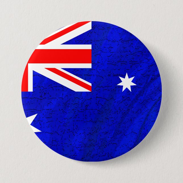 Australia 7.5 Cm Round Badge (Front)