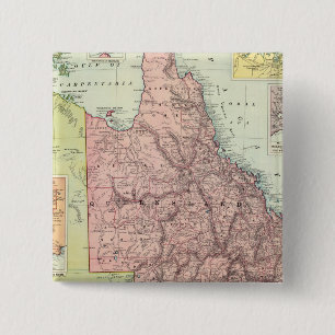 Australia 8 15 cm square badge