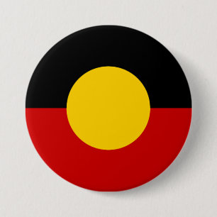 Australia Aboriginal Flag 7.5 Cm Round Badge