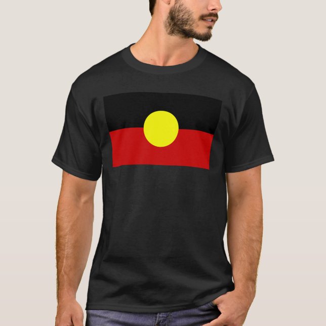australia aboriginal flag T-Shirt (Front)