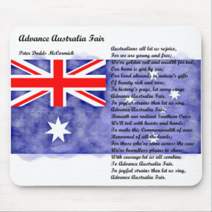 Australia - Advance Australia Fair Mouse Pad