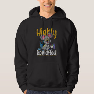 Australia Animal Lover Funny Zoo Keeper Idea Koal Hoodie