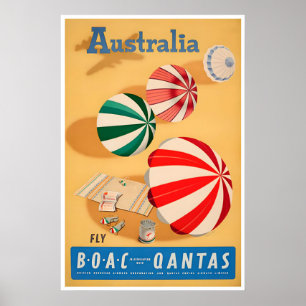 Australia Art Australian Beach Print Aussie Gift