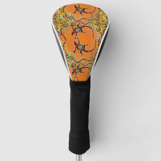 AUSTRALIA ART                   GOLF HEAD COVER (Front)