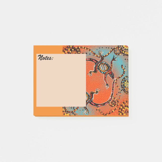 AUSTRALIA ART POST-IT NOTES (Front)