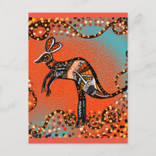 AUSTRALIA ART POSTCARD