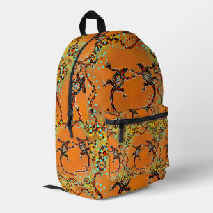 AUSTRALIA ART PRINTED BACKPACK