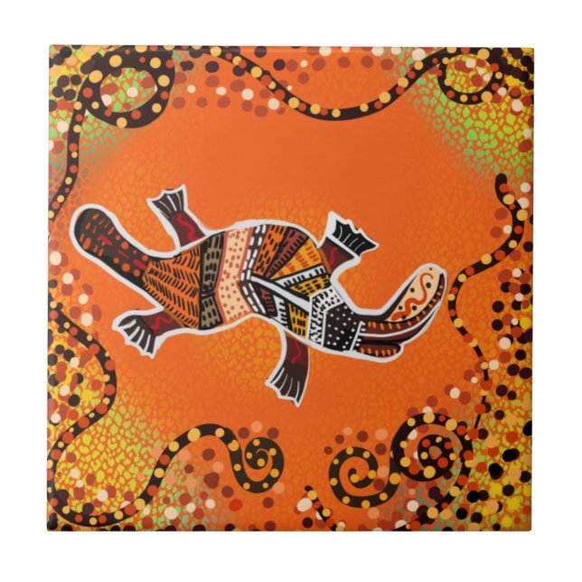 AUSTRALIA ART     TILE (Front)