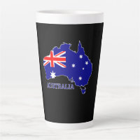 Australia Australian Flag Map Travel