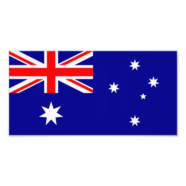 Australia – Australian Flag Photo Print (Front)