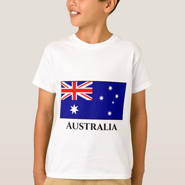 Australia (Australian) Flag T-Shirt (Front)