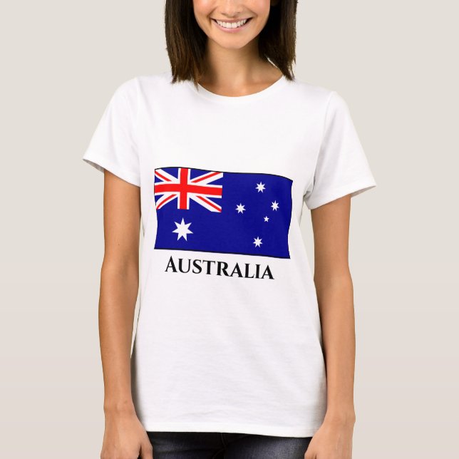 Australia (Australian) Flag T-Shirt (Front)