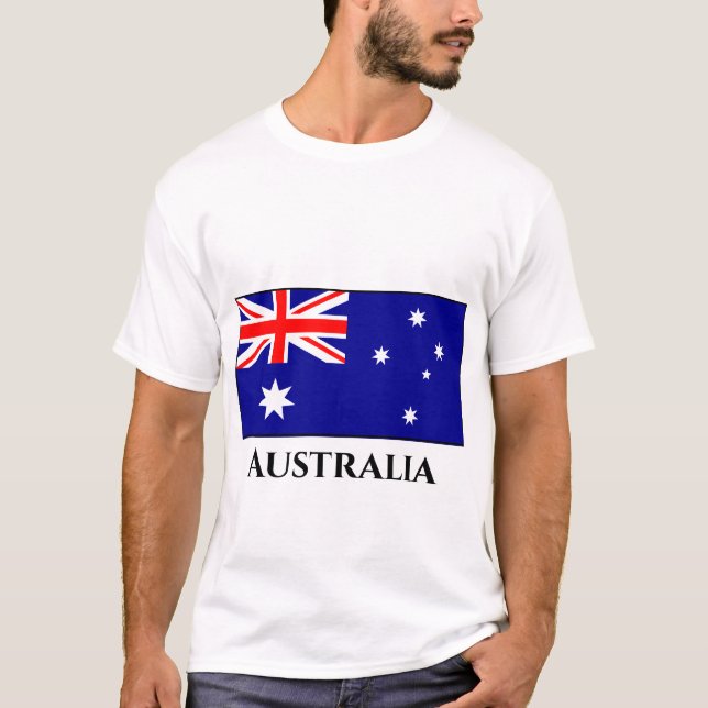 Australia (Australian) Flag T-Shirt (Front)