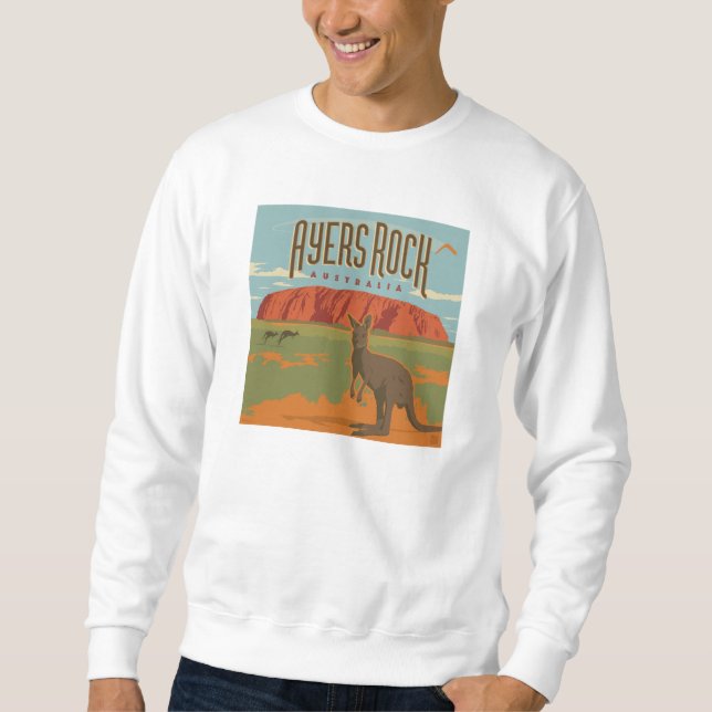 Australia | Ayers Rock Kangaroos Sweatshirt (Front)