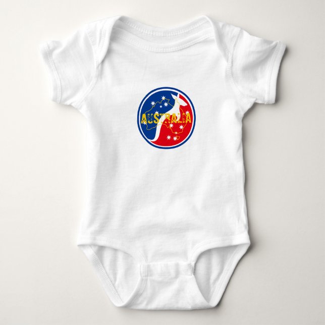 AUSTRALIA BABY BODYSUIT (Front)