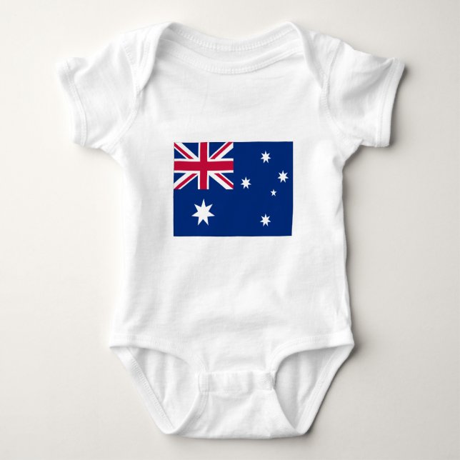 Australia Baby Bodysuit (Front)