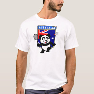 Australia Badminton Panda T-Shirt