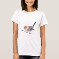 Australia Bird T-Shirt Fairy Wren 
