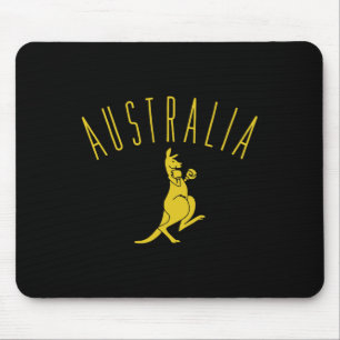 Australia Boxing Kangaroo Mouse Pad