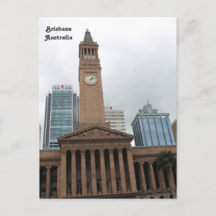 Australia, Brisbane City Hall, Brisbane, Australia Postcard
