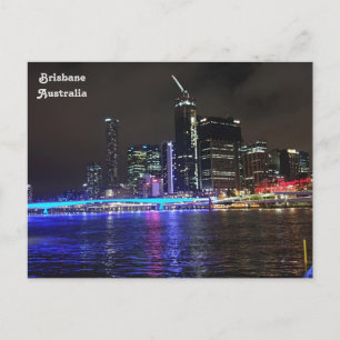 Australia, Brisbane River, Brisbane, Queensland (A Postcard