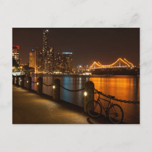 Australia - Brisbane - Story Bridge Edward Street Postcard