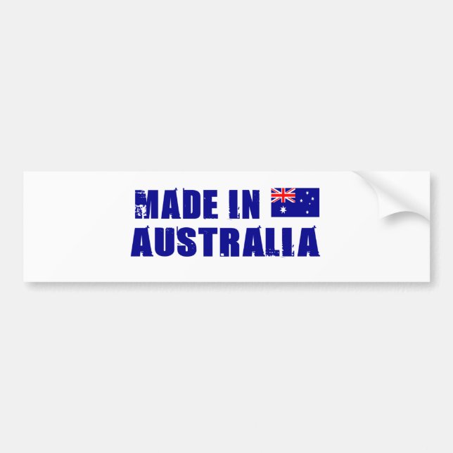 AUSTRALIA BUMPER STICKER (Front)