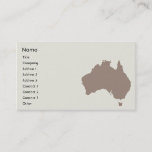 Australia - Business Card