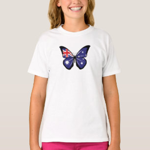 Australia Butterfly Flag T-Shirt