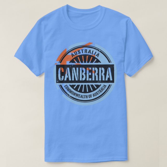 Australia Canberra T-Shirt (Design Front)