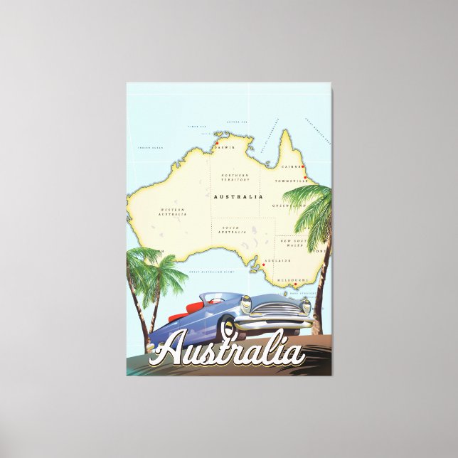 Australia Canvas Print (Front)