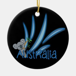Australia Ceramic Tree Decoration
