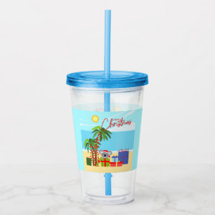 Australia Christmas Acrylic Tumbler