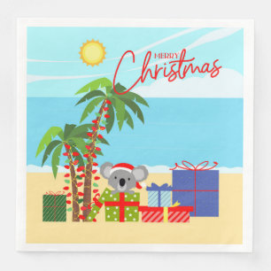 Australia Christmas Napkin