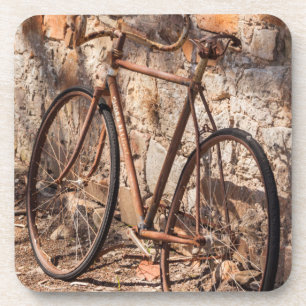 Australia, Clare Valley, Sevenhill, old bicycle Coaster