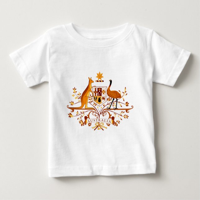 Australia COA Brown Baby T-Shirt (Front)