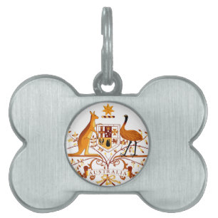 Australia COA Brown Pet ID Tag