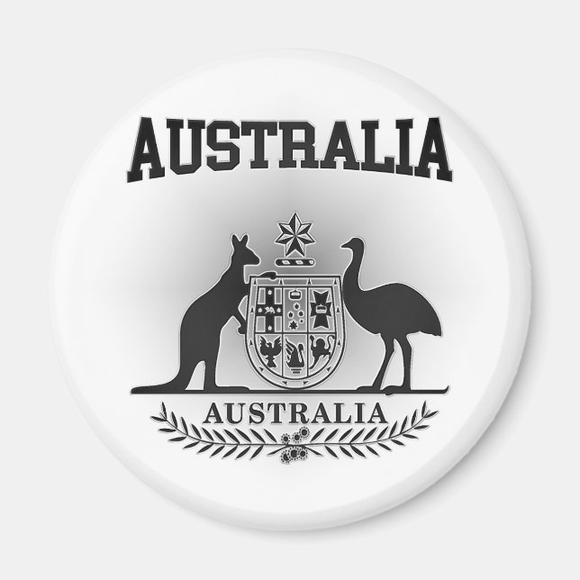Australia Coat of Arms Magnet (Front)