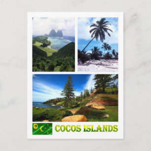 Australia - Cocos (keeling) Islands - Postcard