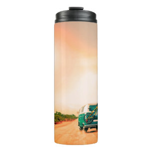 Australia, Coral Bay, May 16, 2018. Travelling cam Thermal Tumbler