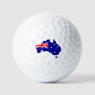 Australia Country Flag Golf Balls
