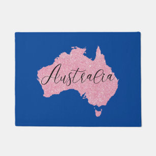 Australia Country Shining Colour     Doormat