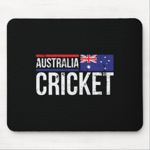 Australia Cricket Flag Jersey Match Tournament Aus Mouse Pad