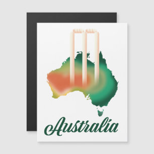 Australia Cricket map.