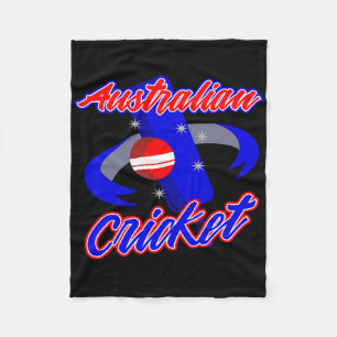 Australia Cricket Player Coach Jersey Sports Gift  Fleece Blanket