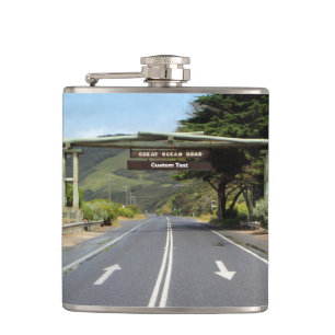 Australia Customisable Great Ocean Road Hip Flask