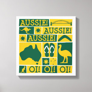 Australia Day Canvas Print